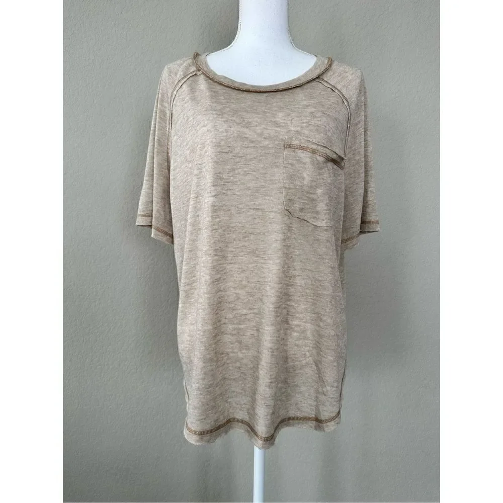 La Miel Front Pocket Inside Out T Shirt - Picture 1 of 9